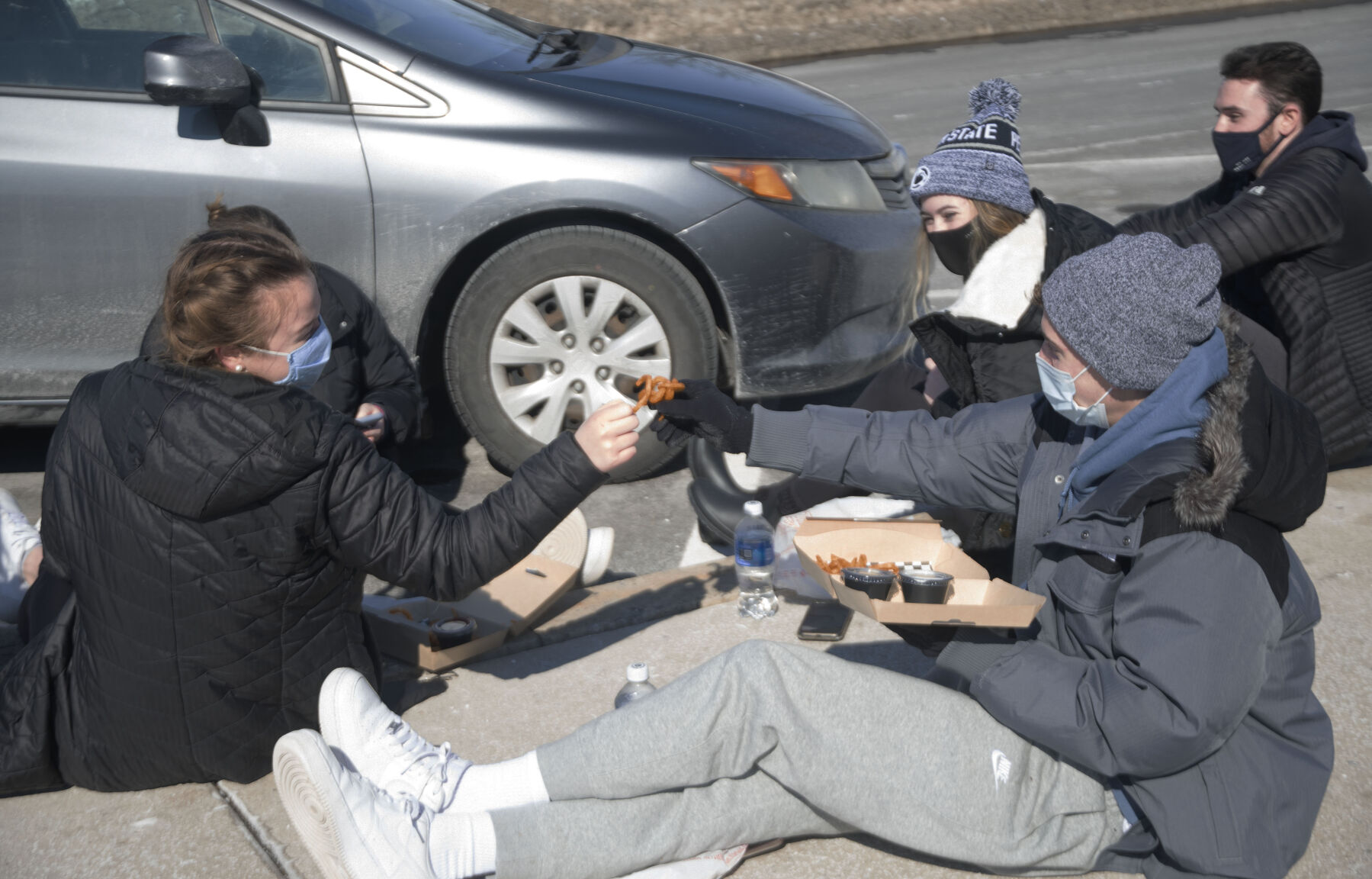 THON2021, Sunday Parking lot chicken
